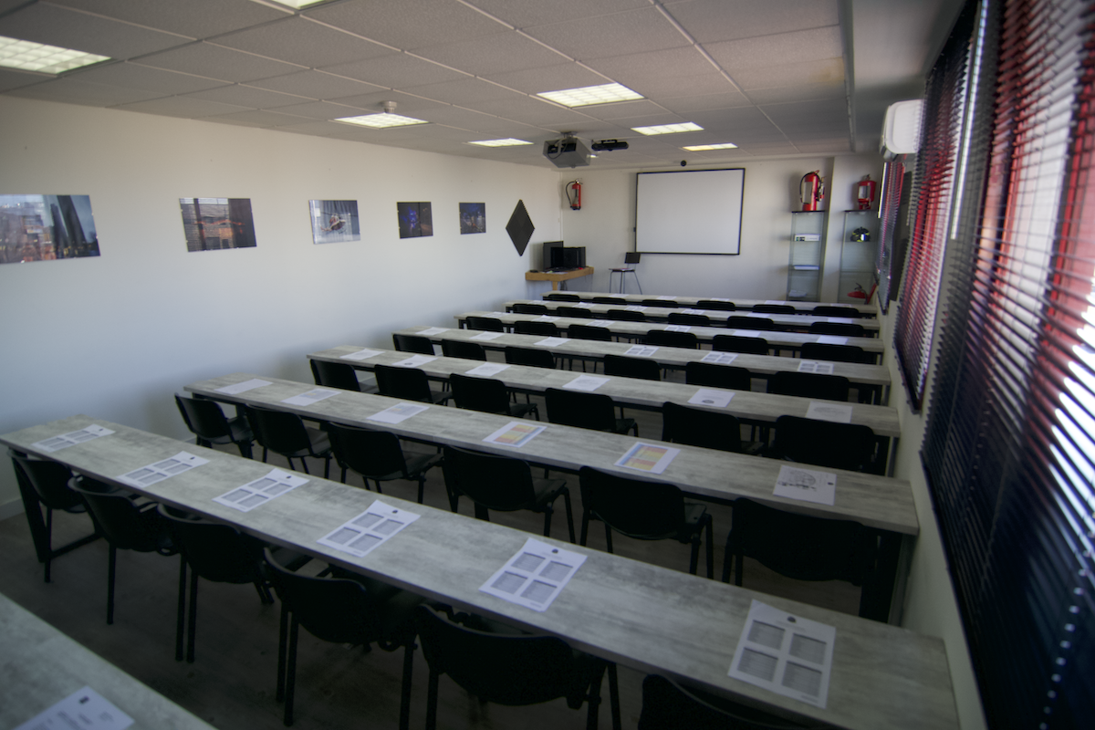 Aula Academia de bomberos