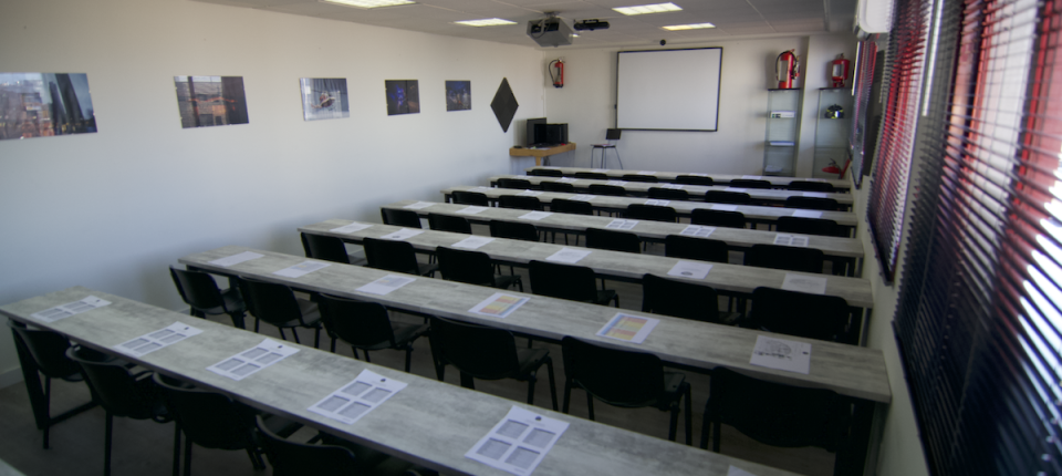 Aula Academia de bomberos